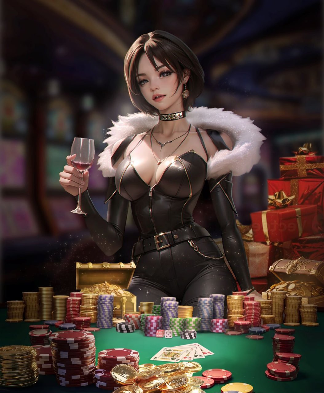binkoo တိုက်ရိုက်ကာစီနို live dealer Baccarat ဂိမ်းပုံ